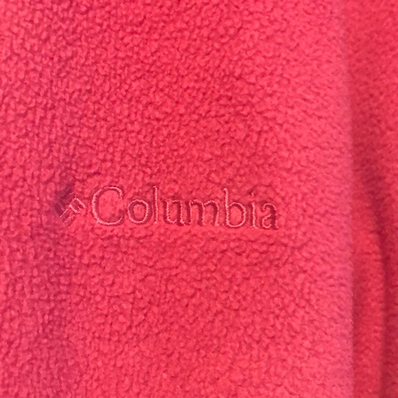 Pink Ladies Columbia Fleece Jacket - Picture 2 of 4